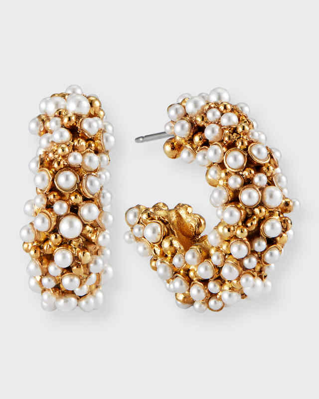 Pearly Bubble Earrings